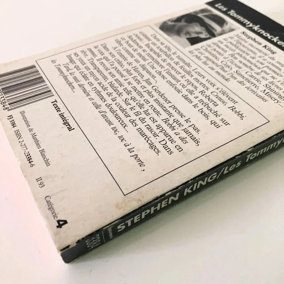 Vintage 90s Stephen King Les Tommyknockers  Volume 1 French Paperback Book - Picture 8 of 16